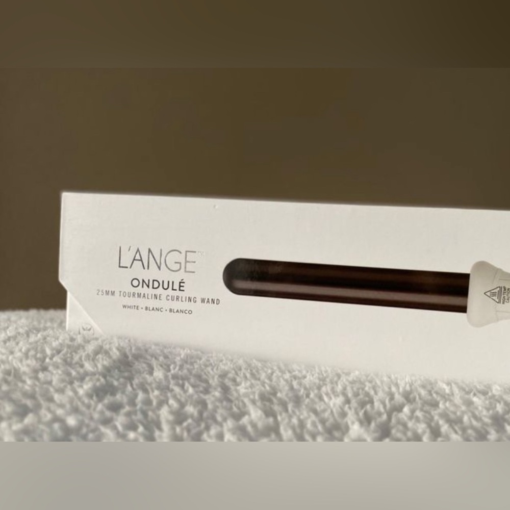 Brand new L’ange Ondule, 25 mm Tourmaline curling wand